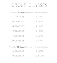 monthly memberships